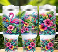 Pink Flamingo Stainless Steel Insulated 40 oz Travel Mug