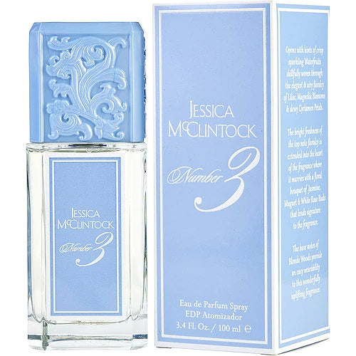 Jessica McClintock Number 3, 3.4 oz EDP Perfume